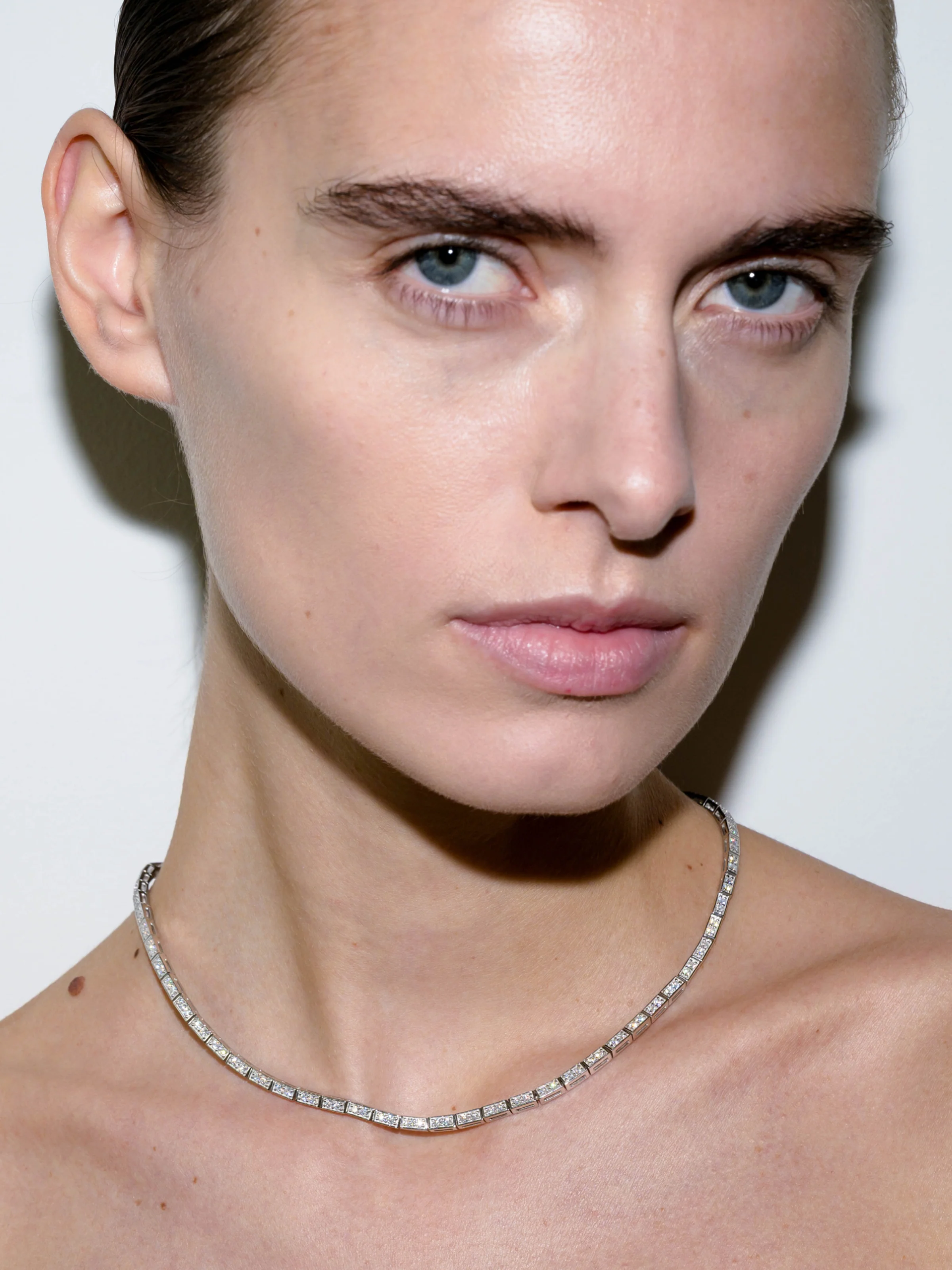 CLAUDE RIVIÈRE NECKLACE IN MOISSANITE, STERLING SILVER - Image 3