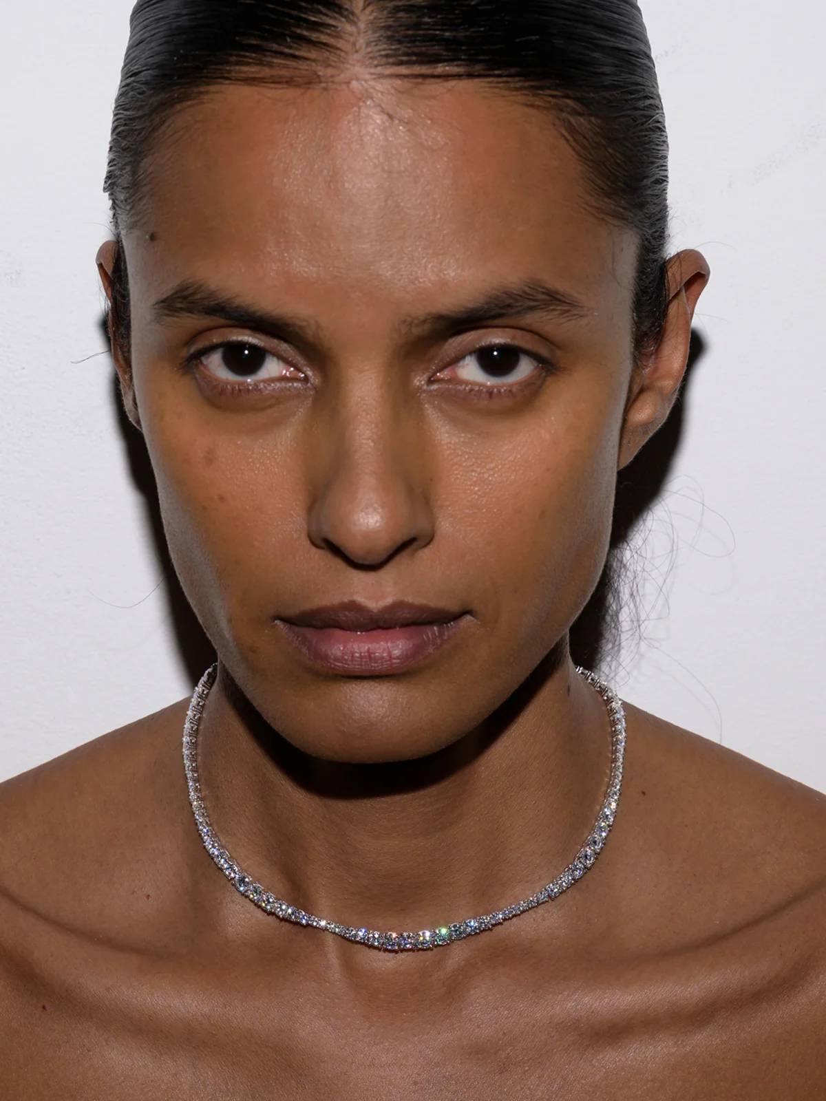 ISADORA RIVIÈRE NECKLACE IN MOISSANITE, STERLING SILVER - Image 6