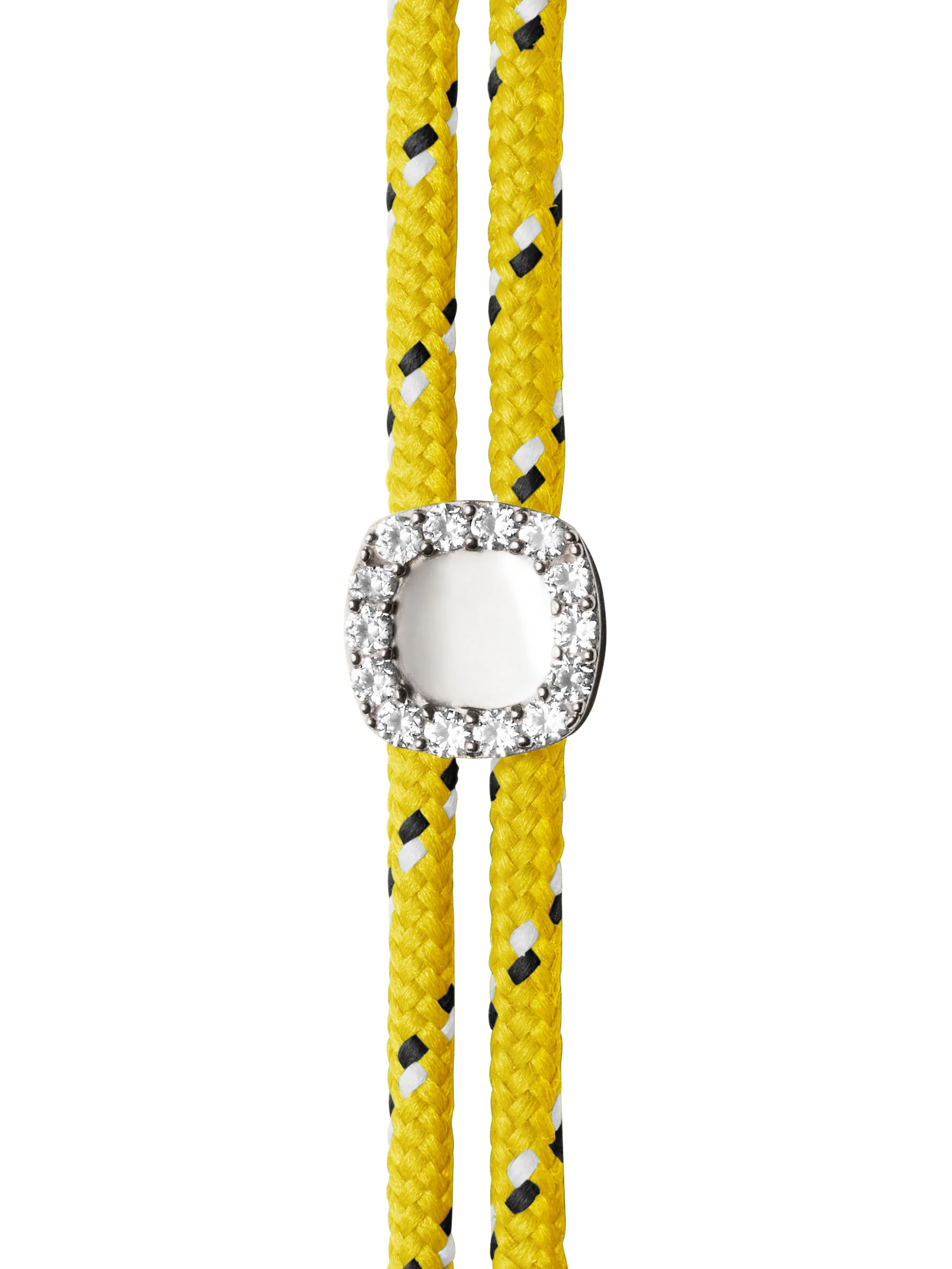 JAMES BEZEL JAUNE PARACORD BRACELET, SILVER, STERLING SILVER - Image 2